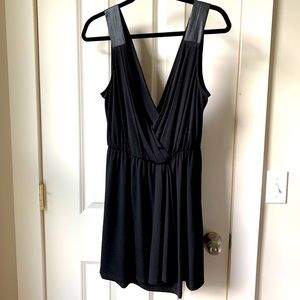 BCBGeneration black v neck dress M